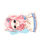 Hijab Princess (Muslim Kawaii Girl)（個別スタンプ：17）