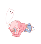 Hijab Princess (Muslim Kawaii Girl)（個別スタンプ：19）