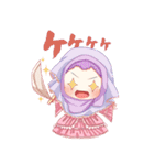 Hijab Princess (Muslim Kawaii Girl)（個別スタンプ：30）