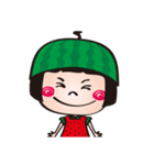 Lovely Watermelon girl（個別スタンプ：24）