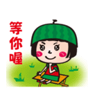 Lovely Watermelon girl（個別スタンプ：25）