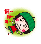 Lovely Watermelon girl（個別スタンプ：31）