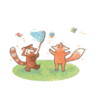 The little fox and his friends（個別スタンプ：22）