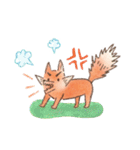 The little fox and his friends（個別スタンプ：35）