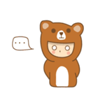 b.bear is happy（個別スタンプ：38）