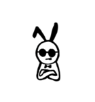 sunglass rabbit Mr.Sun (animation no.1)（個別スタンプ：22）
