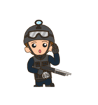 Carlos the SWAT（個別スタンプ：10）