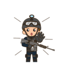 Carlos the SWAT（個別スタンプ：14）