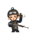 Carlos the SWAT（個別スタンプ：17）