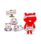Rich Bull VS Worse Bear Investor（個別スタンプ：3）