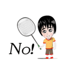 badminton team version-English（個別スタンプ：9）