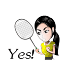 badminton team version-English（個別スタンプ：15）