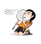 badminton team version-English（個別スタンプ：18）