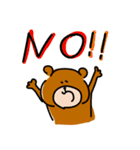 森野くまくま君。（個別スタンプ：2）