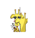 bululiou-crazy giraffe part1（個別スタンプ：4）