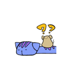 Blue Cat and Cheese Rat # 2（個別スタンプ：23）