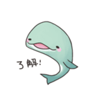 Sperm whale（個別スタンプ：6）