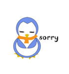 Blankly penguin（個別スタンプ：16）
