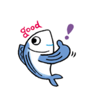 残り2.6%！太平洋クロマグロのツナ吉（個別スタンプ：4）