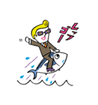残り2.6%！太平洋クロマグロのツナ吉（個別スタンプ：38）