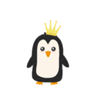 かわいいペンギン動物のステッカー（個別スタンプ：8）