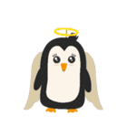 かわいいペンギン動物のステッカー（個別スタンプ：14）