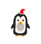 かわいいペンギン動物のステッカー（個別スタンプ：26）