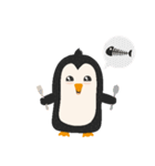 かわいいペンギン動物のステッカー（個別スタンプ：33）