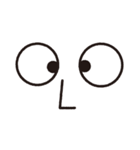 目と目（個別スタンプ：4）
