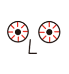 目と目（個別スタンプ：23）