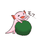 ウーパールーパー 白あんくん（個別スタンプ：11）