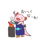ウーパールーパー 白あんくん（個別スタンプ：29）