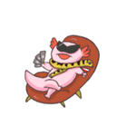 ウーパールーパー 白あんくん（個別スタンプ：34）