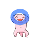 ウーパールーパー 白あんくん（個別スタンプ：38）