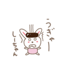 しーちゃんうさぎ rabbit for Shi-chan（個別スタンプ：40）