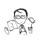 Fly My hair（個別スタンプ：20）