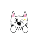 Miluku the Westie（個別スタンプ：15）