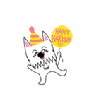 Miluku the Westie（個別スタンプ：16）