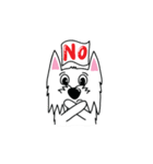 Miluku the Westie（個別スタンプ：22）