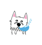Miluku the Westie（個別スタンプ：36）