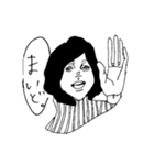 気のキツイ彼女と、僕。（個別スタンプ：2）