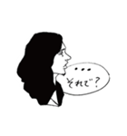 気のキツイ彼女と、僕。（個別スタンプ：15）