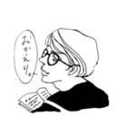 気のキツイ彼女と、僕。（個別スタンプ：20）