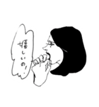 気のキツイ彼女と、僕。（個別スタンプ：26）
