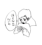 気のキツイ彼女と、僕。（個別スタンプ：27）