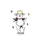 あいまい羊ちゃん（個別スタンプ：1）