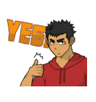 ハスキー男子（個別スタンプ：1）