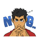 ハスキー男子（個別スタンプ：4）