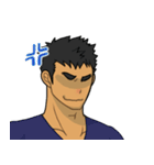 ハスキー男子（個別スタンプ：16）
