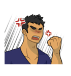 ハスキー男子（個別スタンプ：17）